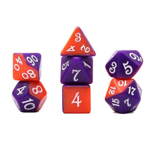 Dice Set Fable: Rapunzel (Orange/ Violet)