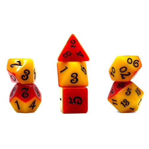 Dice Set Fable: Rumpelstiltskin (Yellow/Red)
