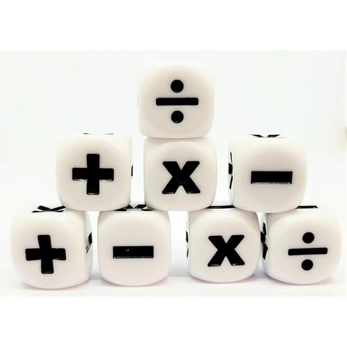Dice Set: Math Symbols