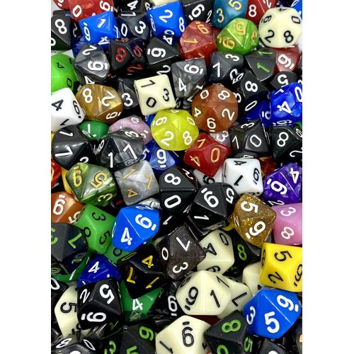 Dice Set D10 Mix Set (30)