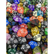 Dice Set D% (00-90) Mix Set