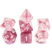 Dice Set Confetti: Dark Purple