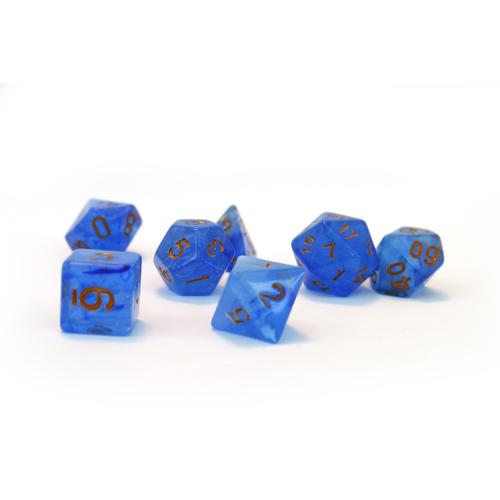Dice Set Frost: Blue Lagoon