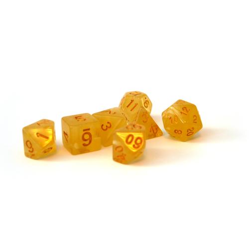 Dice Set Frost: Tequilla Sunrise