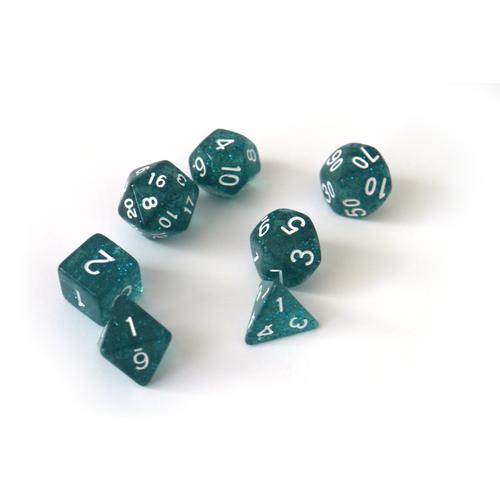 Dice Set Powder: Blue