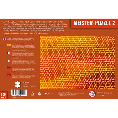 MASTER PUZZLE 2 - Honeycombs (500 pieces)