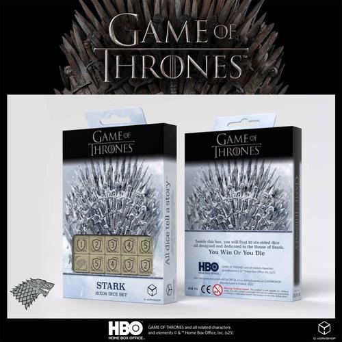 Game of Thrones. Strong 10xD6 Dice Set.