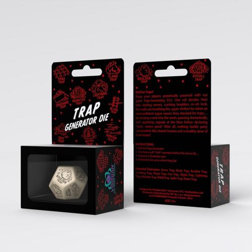 Trap Generator Die: Beige & Black