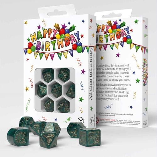 Happy Birthday Dice Set: Balloons