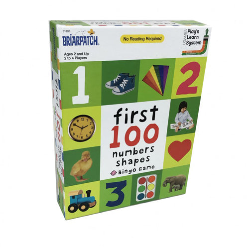 First 100 Numbers / Shapes Bingo