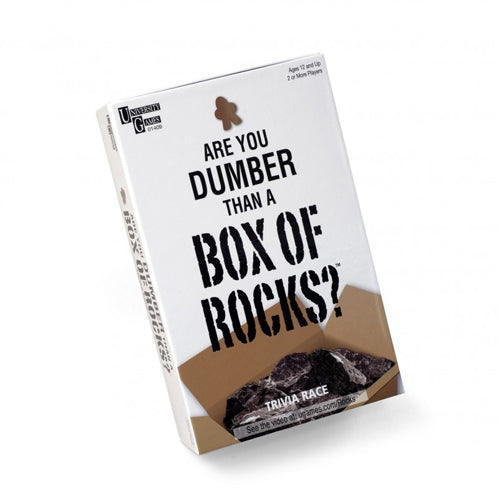 Are You Dumber Than a Box of Rocks Trivia Game
