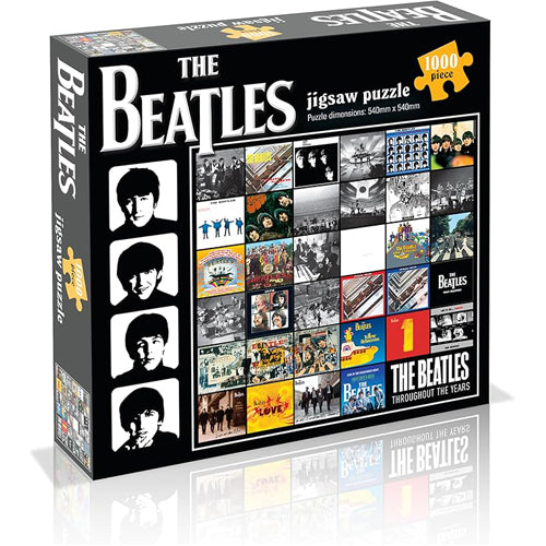 Beatles Album Collage 1000pc Puzzle