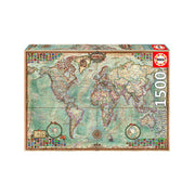 Political Map of the World 1500pc Jigsaw Puzzle