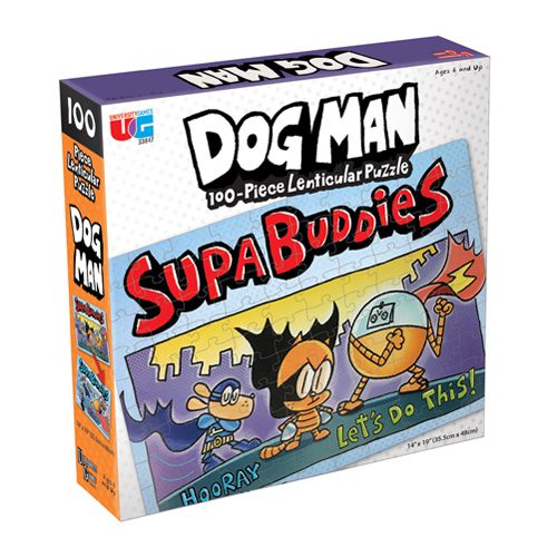 Dogman Supa Buddies Lenticular Puzzle
