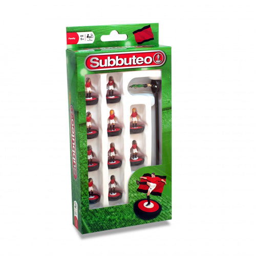 Subbuteo Red/White/Black Player Set