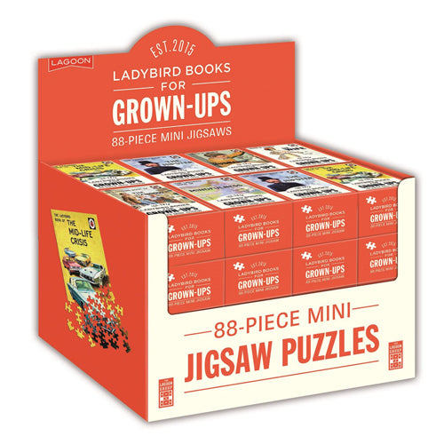 Ladybird Books For Grown-Ups Book Size Jigsaw Puzzles  Assorted (One Supplied)