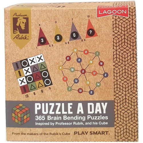 Professor Rubik Puzzle A Day Deskblock