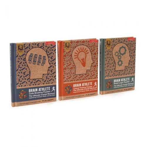 Professor Rubik Brain Athlete Puzzle Books Assorted (One Supplied)