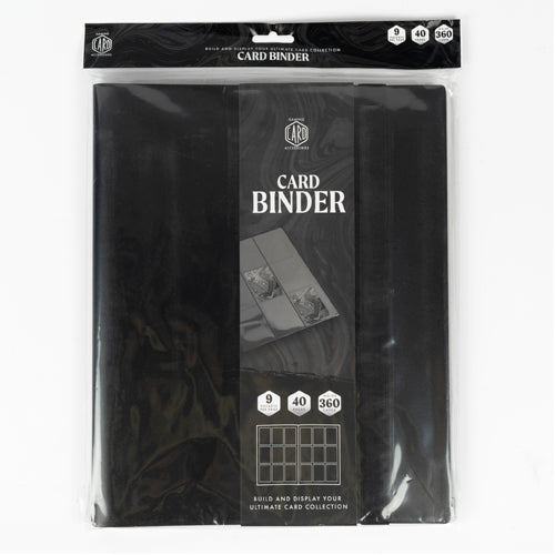 Card & Roll Accessories - Binder - BLACK