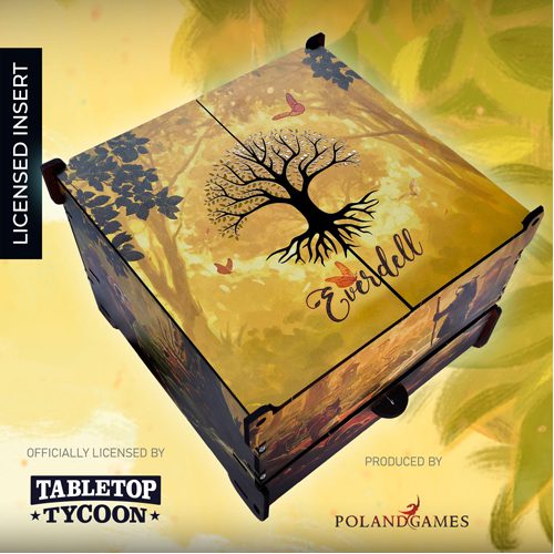 Everdell Yellow Box + Main Insert + Meeple Insert UV