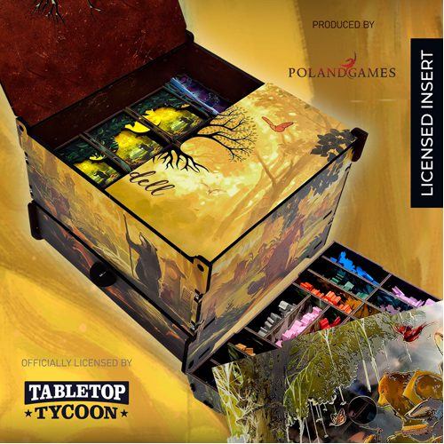 Everdell Yellow Box + Main Insert + Meeple Insert UV