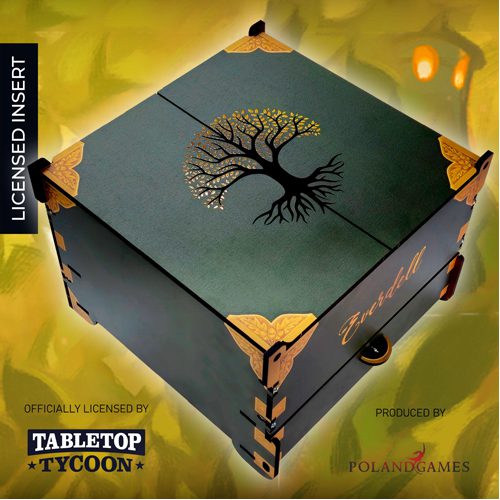 Everdell Green Box + Main Insert + Meeple Insert UV