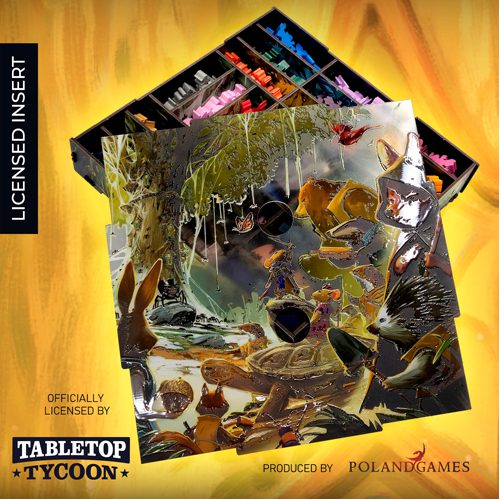 Everdell Green Box + Main Insert + Meeple Insert UV