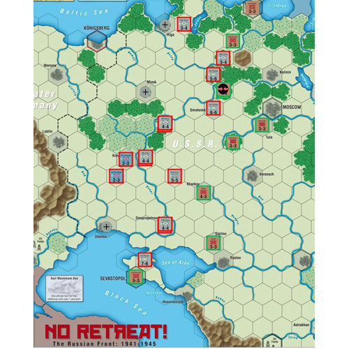 No Retreat! Vol. 1 Russian Front, Designer's edition English version