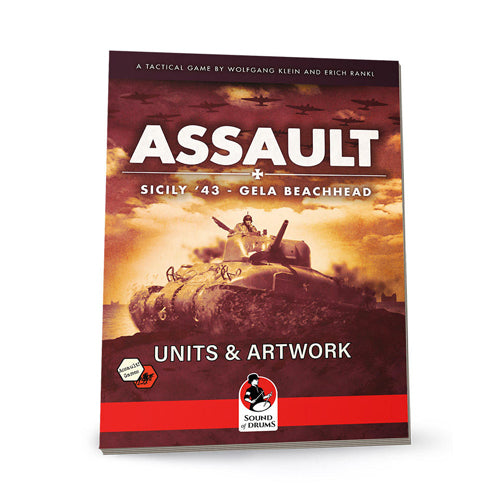Assault Sicily 43 - Units Stats & Artwork Book