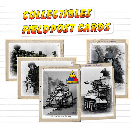 Set of Artwork Fieldpost Card