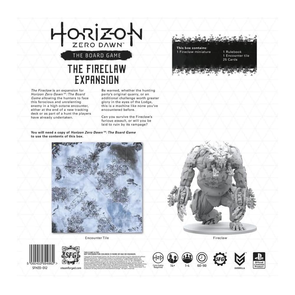 Horizon Zero Dawn Board Game: Fireclaw Expansion