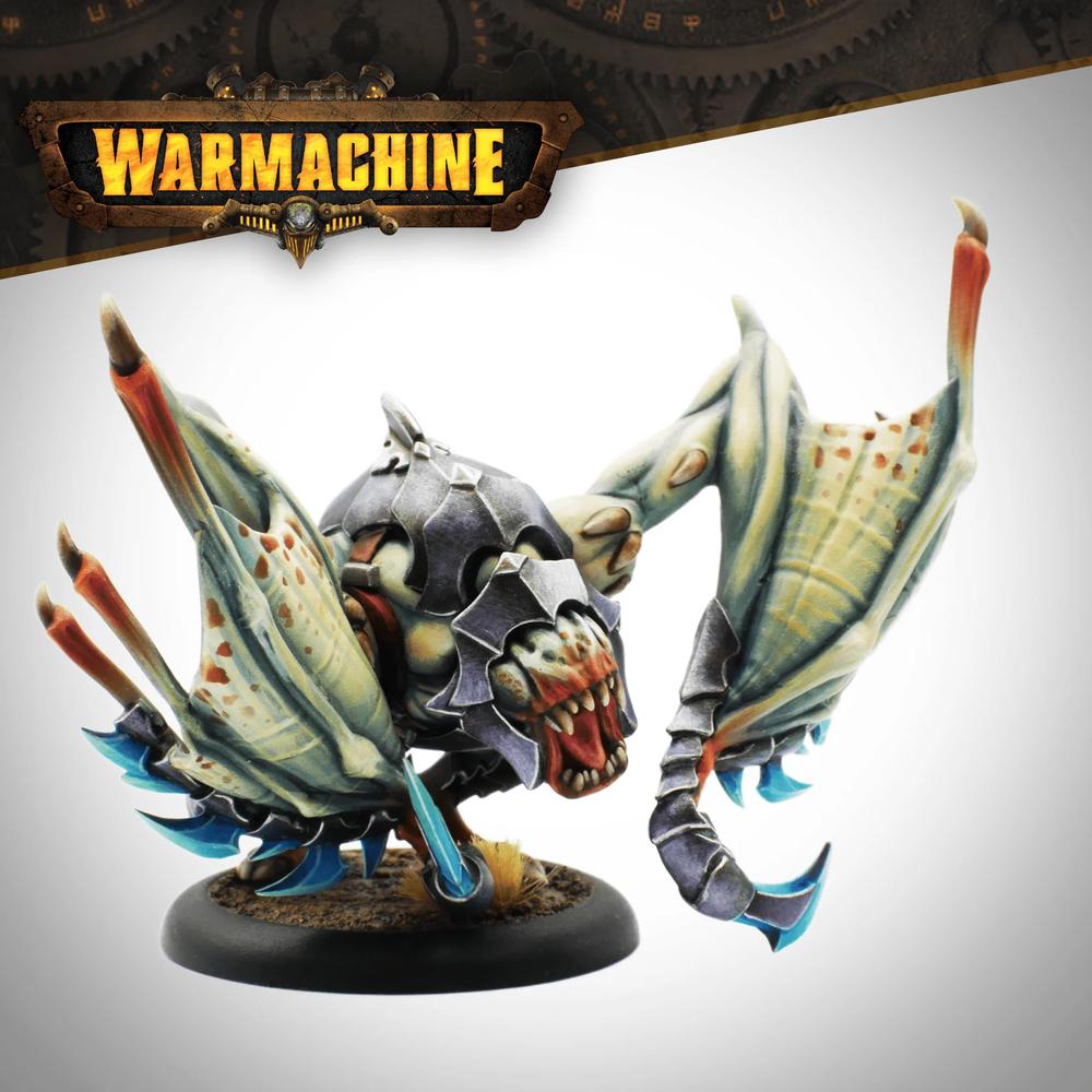 Warmachine: Dusk Fane Of Nyrro Strygon, Light Warbeast