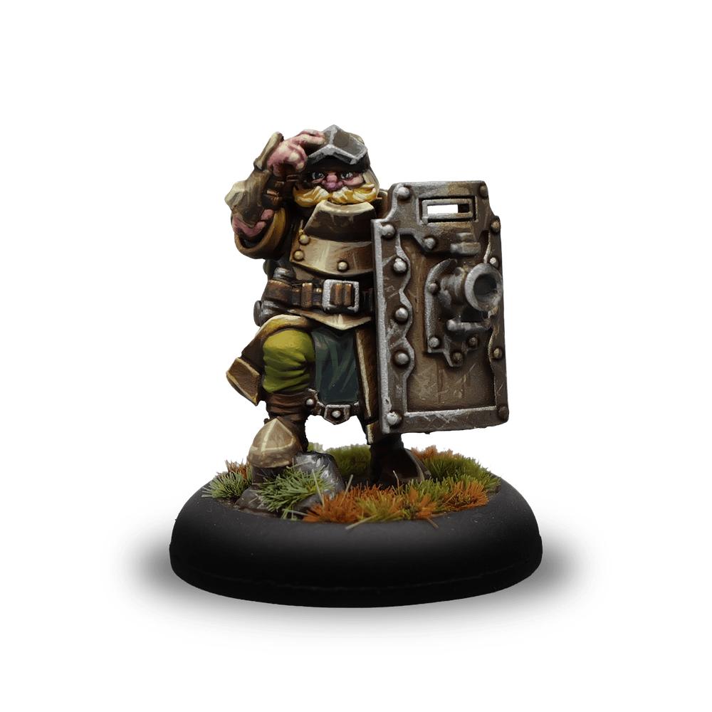 Warmachine: Mercenaries Captain Barl "Demolisher" Dunax
