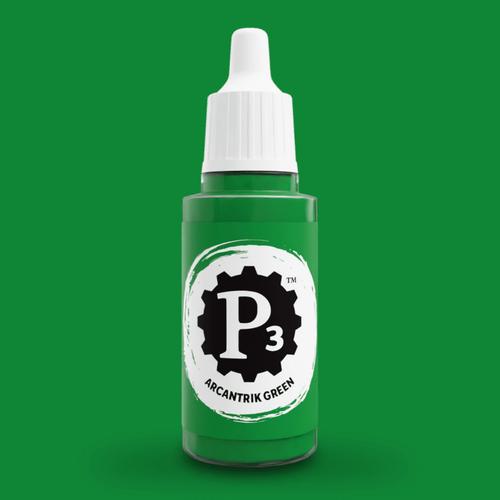 P3 Paints: Arcantrik Green 18ml