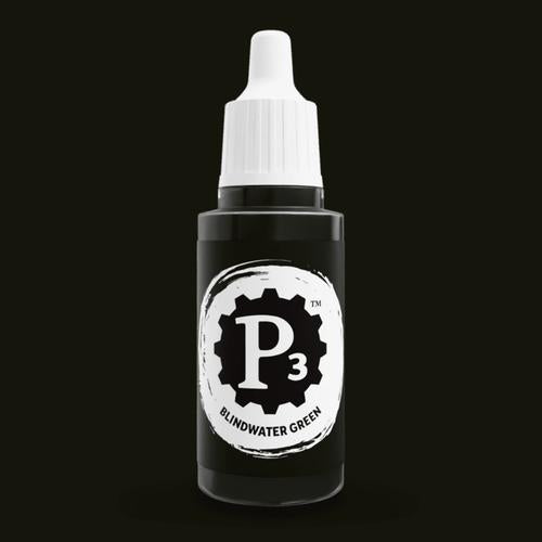 P3 Paints: Blindwater Green 18ml