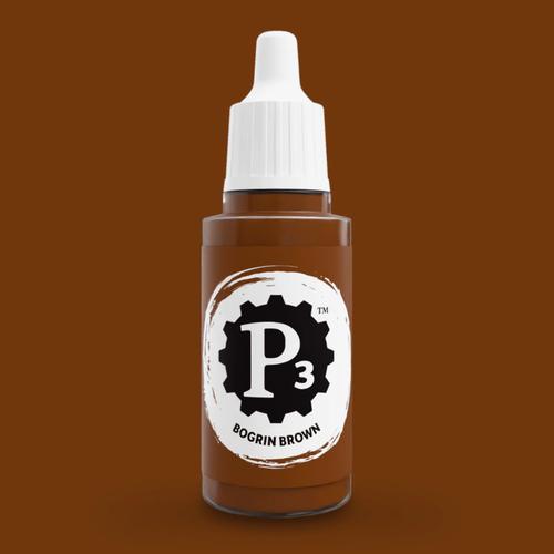 P3 Paints: Bogrin Brown 18ml