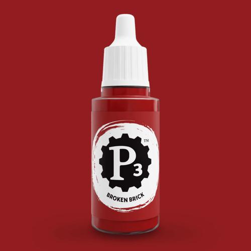 P3 Paints: Broken Brick 18ml
