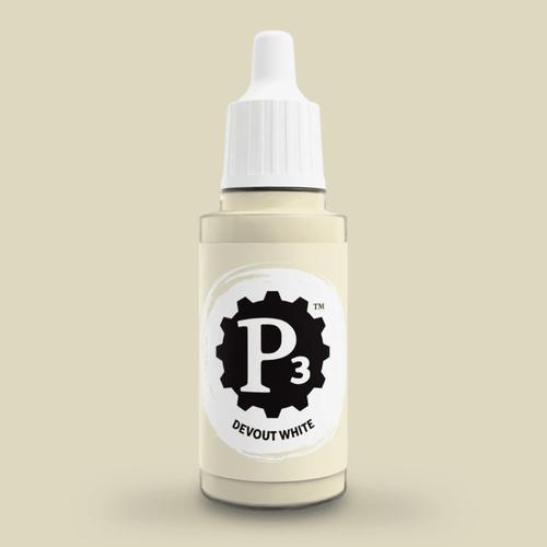 P3 Paints: Devout White 18ml