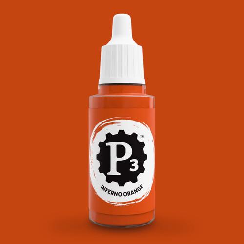 P3 Paints: Inferno Orange 18ml
