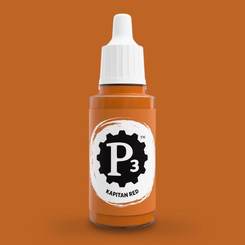 P3 Paints: Kapitan Red 18ml