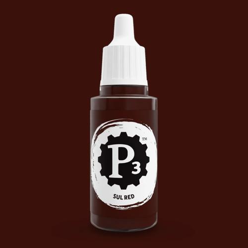 P3 Paints: Sul Red 18ml