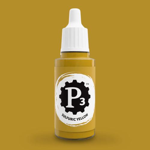 P3 Paints: Sulfuric Yellow 18ml