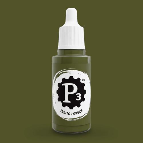P3 Paints: Traitor Green 18ml
