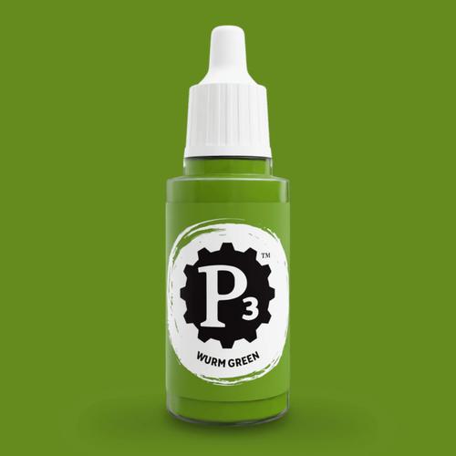 P3 Paints: Wurm Green 18ml