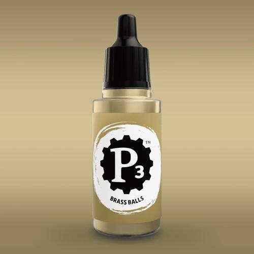 P3 Paints: Brass Balls 18ml