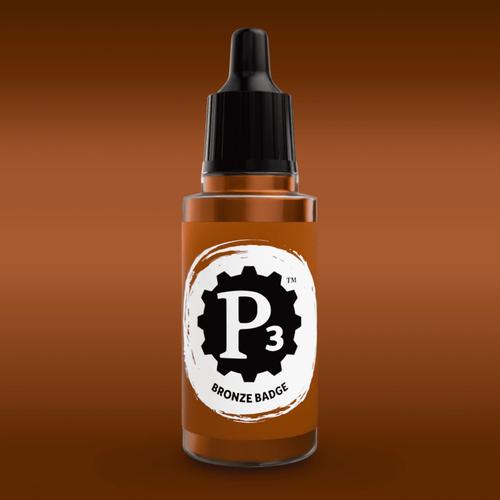 P3 Paints: Bronze Badge 18ml