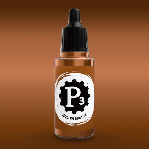 P3 Paints: Molten Bronze 18ml