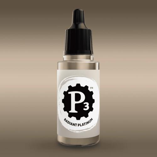 P3 Paints: Radiant Platinum 18ml