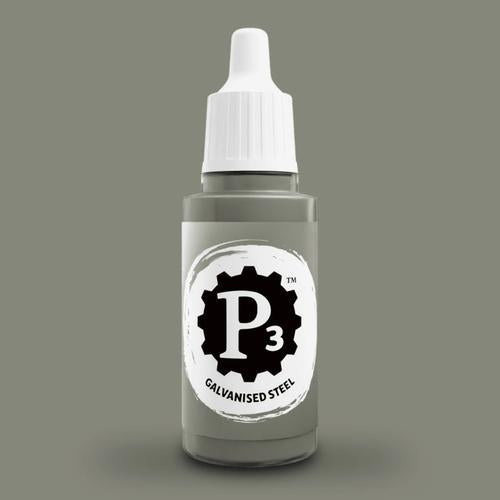P3 Paints: Galvanised Steel 18ml