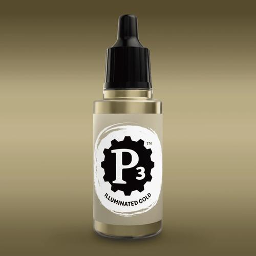 P3 Paints: Illuminated Gold 18ml